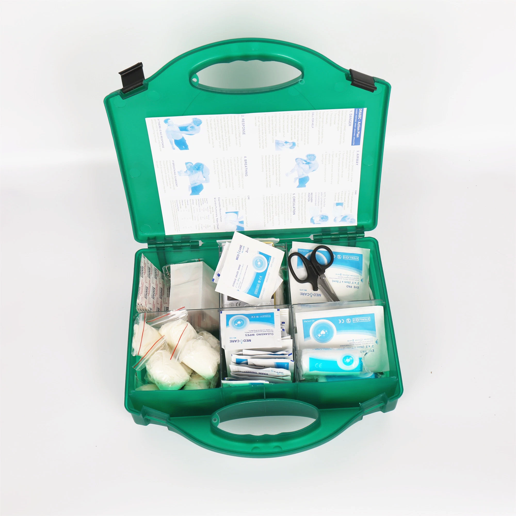 Plastic BS8599-1: 2019 Home Office PP Empty Box First Aid Box