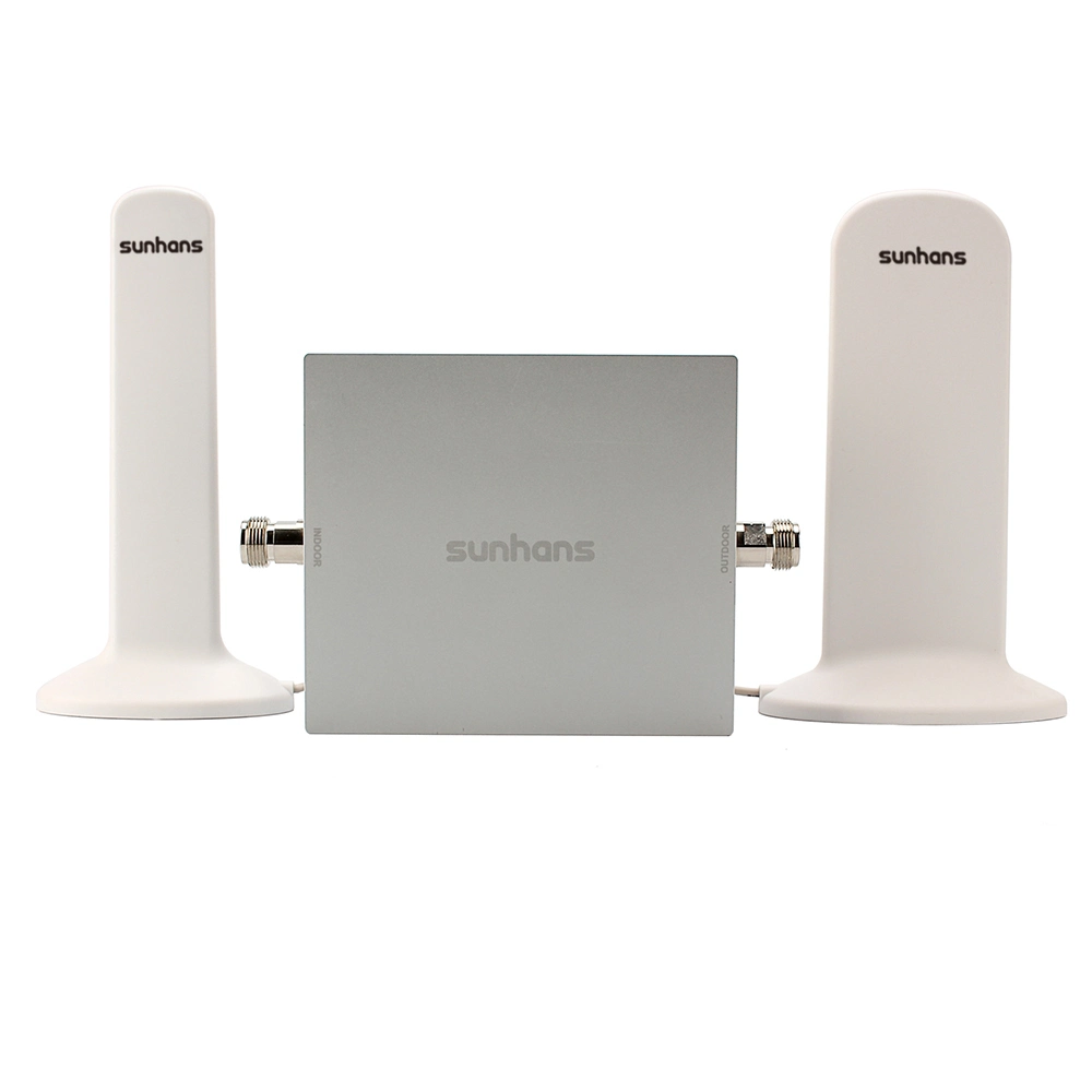Sunhans Homemade Wireless Network Dual Band Egsm WCDMA Mobile Signal Booster for Cell Phones