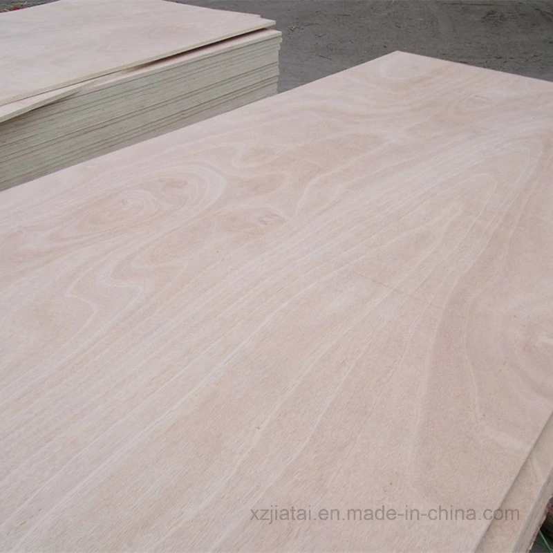 1220*2440mm Okoume comercial para la fabricación de muebles de madera contrachapada