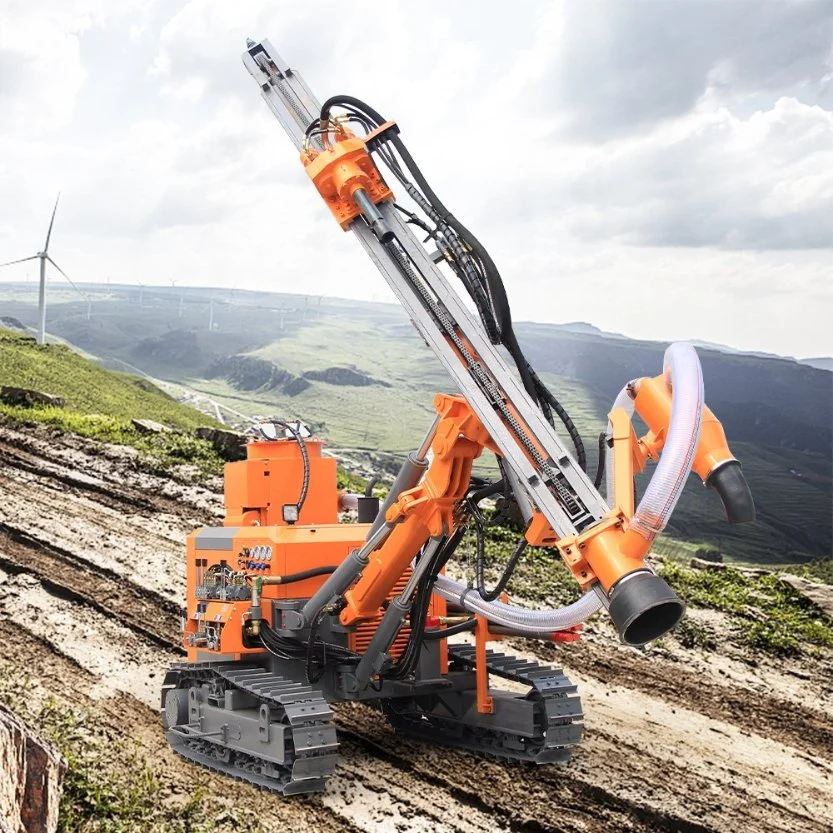 Máquina de perforación de canteras para minería con compresor de aire