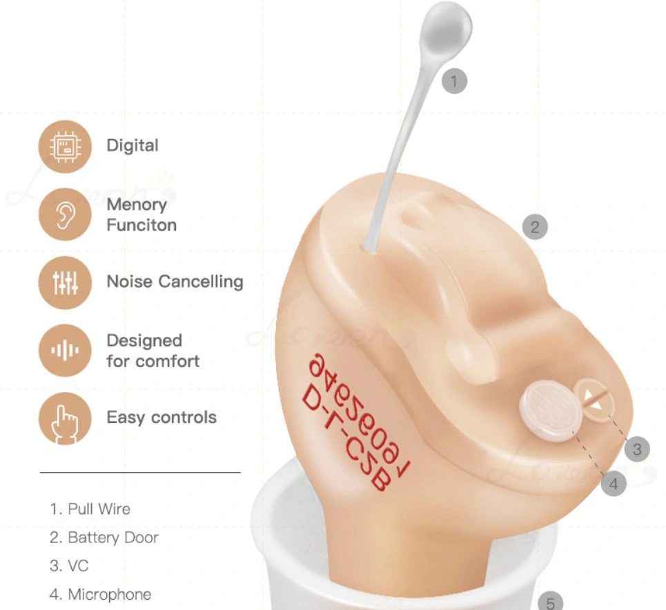 Factory Amplify Sound Rechargeable Hearing Aids Ear Hearing Aids