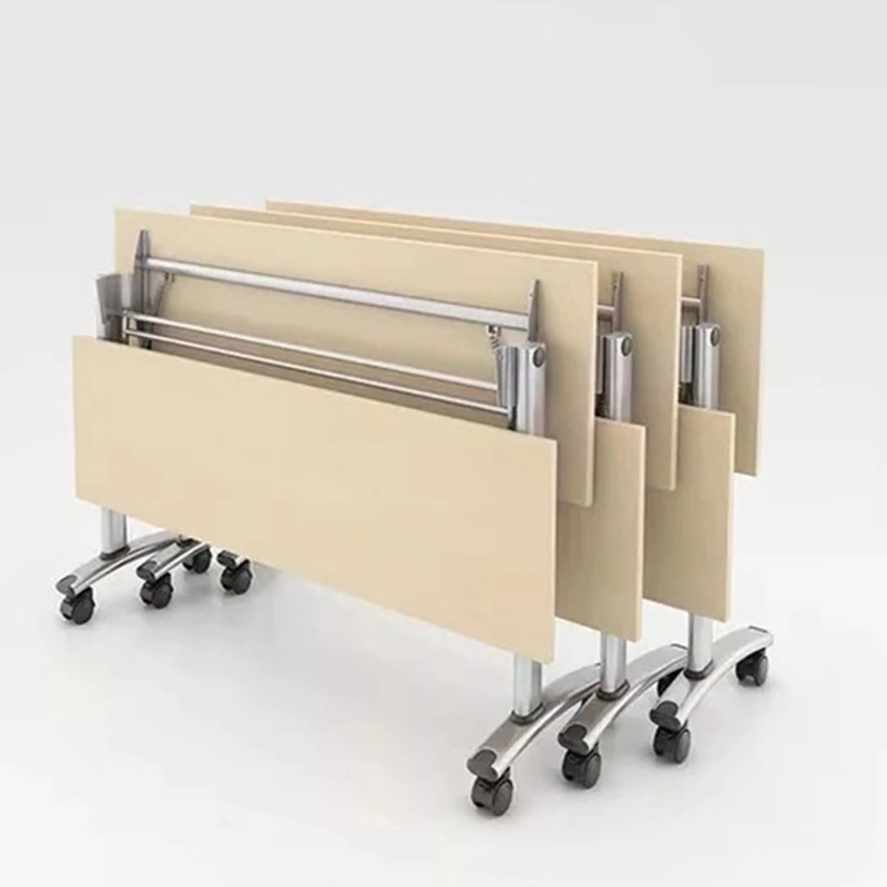 Wholesale/Supplier Furniture Mobile Folding Flip Top Table Meeting Office Foldable Training Desk