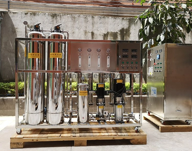 Purification System Equipment Two Stage RO PVC Water Treatment