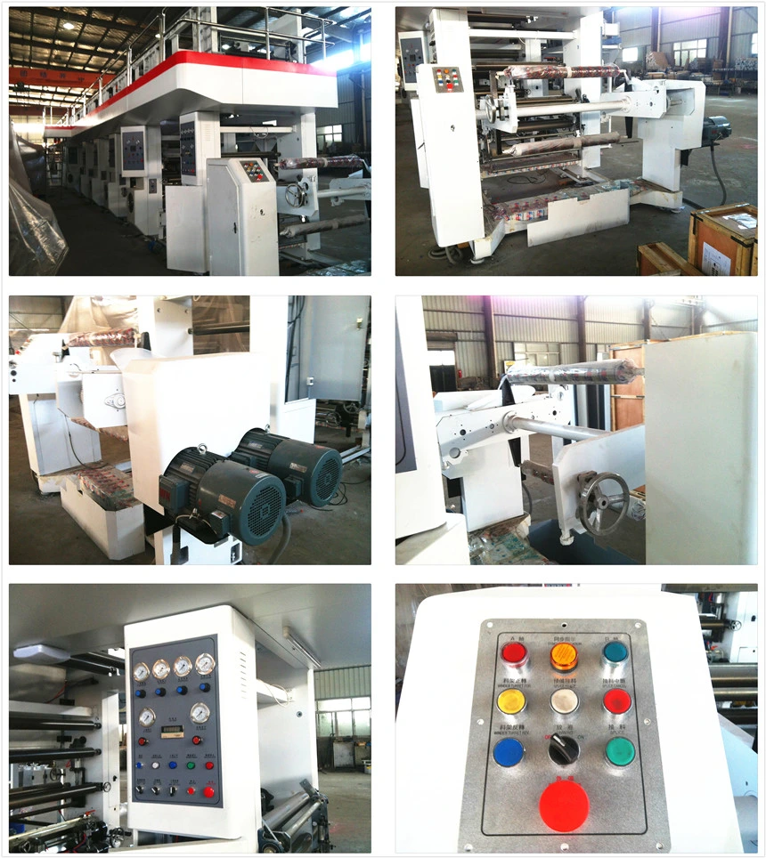 Auto High Speed Rotogravure Printing Machine for Films Model Qdasy-a