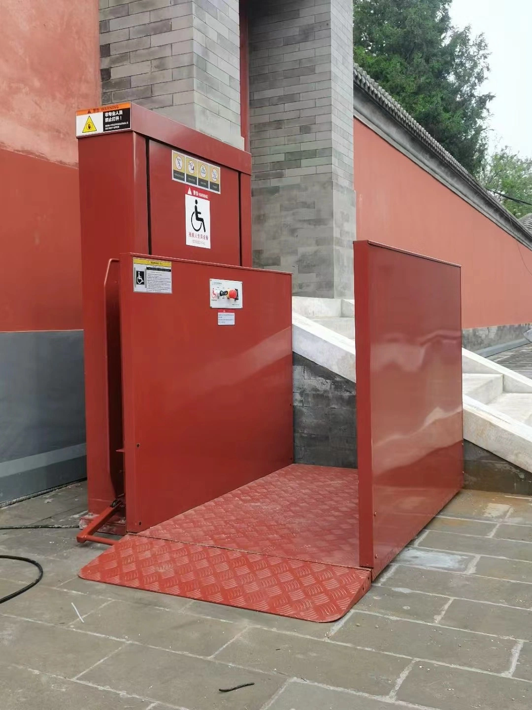 High quality/High cost performance  Barrier-Free Wheelchair Elevator with ISO 9001 Certificate