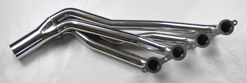 Chevy Gmc 07-14 4.8L 5.3L 6.0L Long Tube Stainless Steel Headers W/ Gaskets Exhaust Header