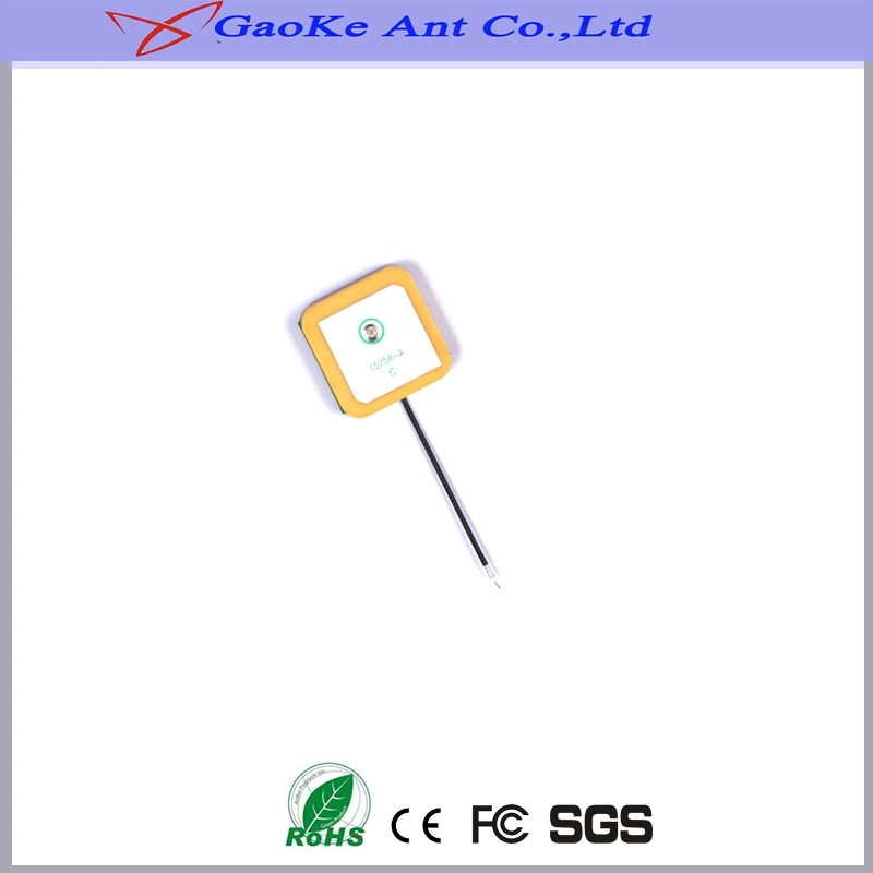 Active GPS Antenna with 50mm Cable Length GPS Ceramic Patch Antenna