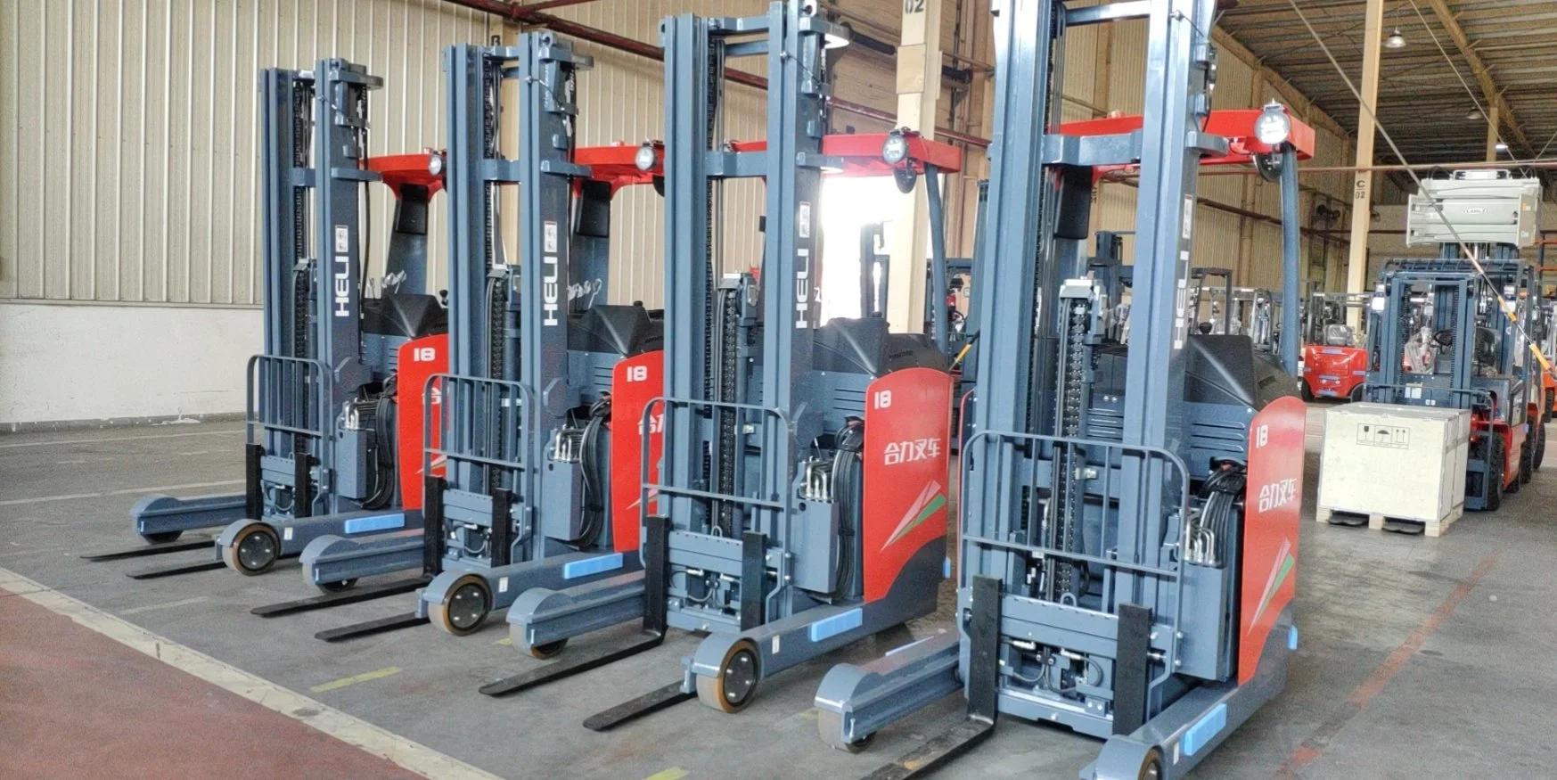 Heli 1,6 Ton Mini Logistik Maschine Cqd16 Reach Truck