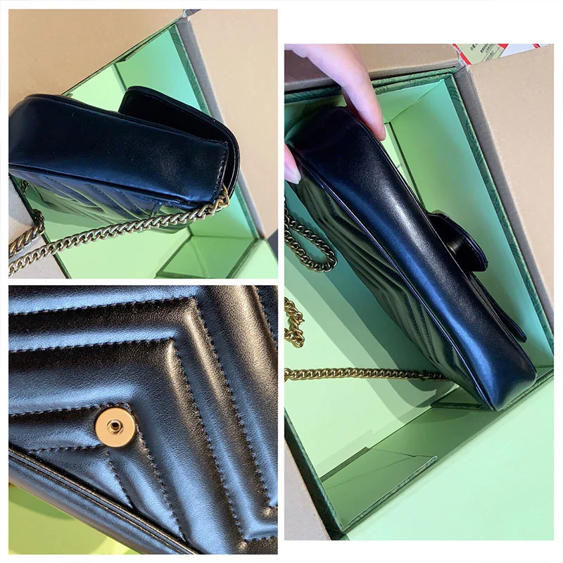 Retro Classic Women Genuine Leather Dionysus Bags Luxury Brand Replicas Handbags Tote Fashion Chain Shoulder Bag