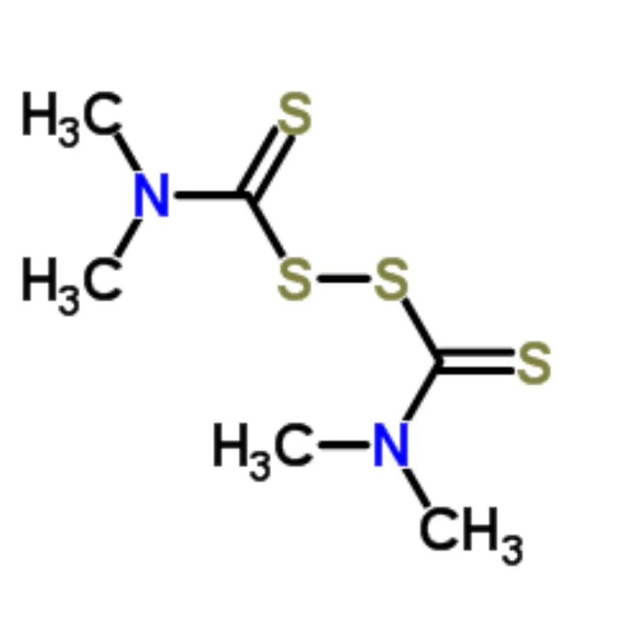 Matière première quotidienne médecine degré de pureté 99% No cas 137-26-8 Tétraméthylthiuram Disulfure maladie des cultures et lutte antiparasitaire des insectes TMTD (TT) -80