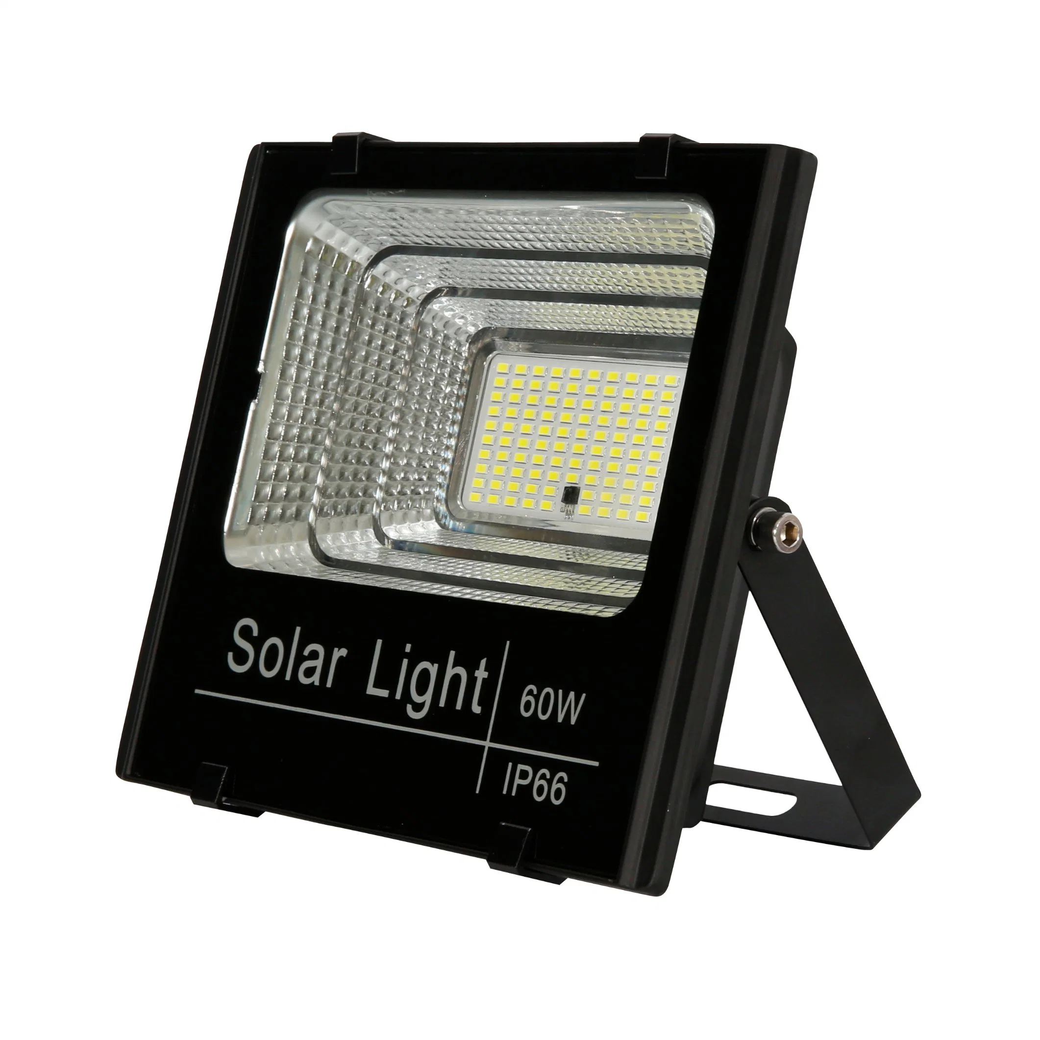 Esavior 60W All in Two LED Solar Panel Flood/Street/ Garden/Outdoor Security Light with TUV/CB/CE/Rosh Certificate