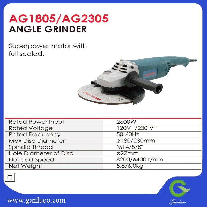 Electric Power Tools 720W 115mm / 125mm Angle Grinder AG1157 /AG1257