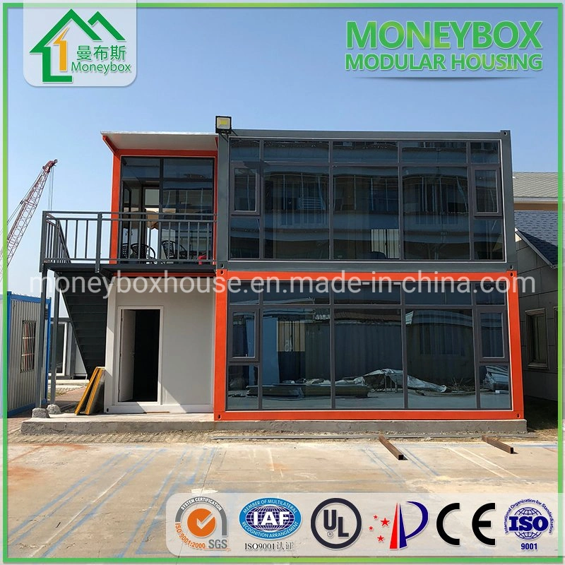 Advanced Transportable Prefab Modular Glass Steel Frame Elegant Garden Office