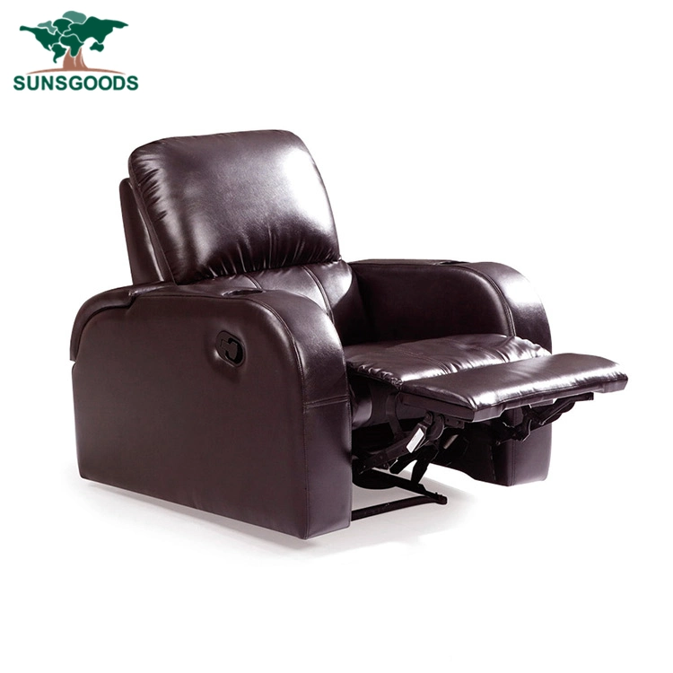 High quality/High cost performance  Recliner Lazy Chair Chesterfield Sofa Leather Living Room Single Furniture for Wholesale/Supplier