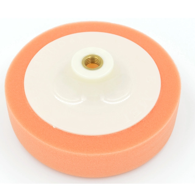 Orange Color 6 Inch Sponge Polishing Pad