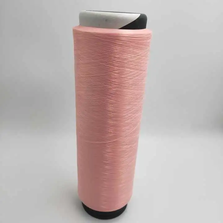 DTY China Factory Manufacturer Stock Lot Spun Polyester Textured Yarn Textile Yarn