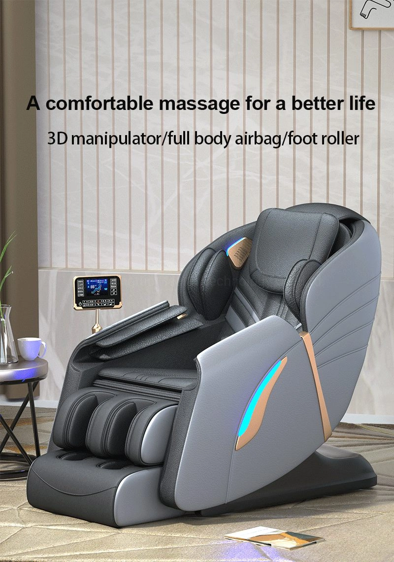 Jingtop Factory Wholesale/Supplier Touch Screen Remote Control Space Saving Massage Chair