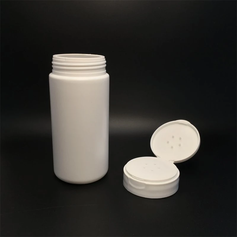 Wholesale 200ml White Round HDPE Cosmetic Packing Shampoo Lotion Sugar Pepper Powder Food Packing Plastic Bottle