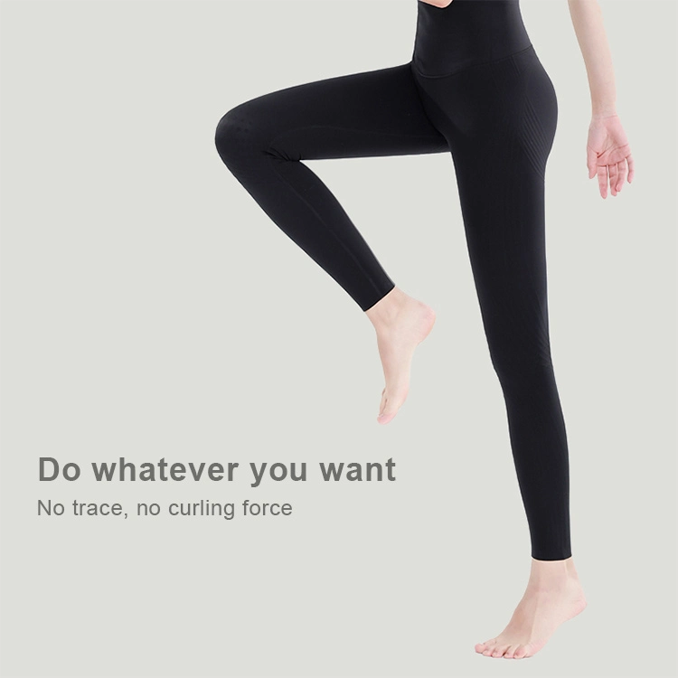 Gym Wear Clothes Seamless Striped Woman Tights Jogging Leggings Yoga Pants