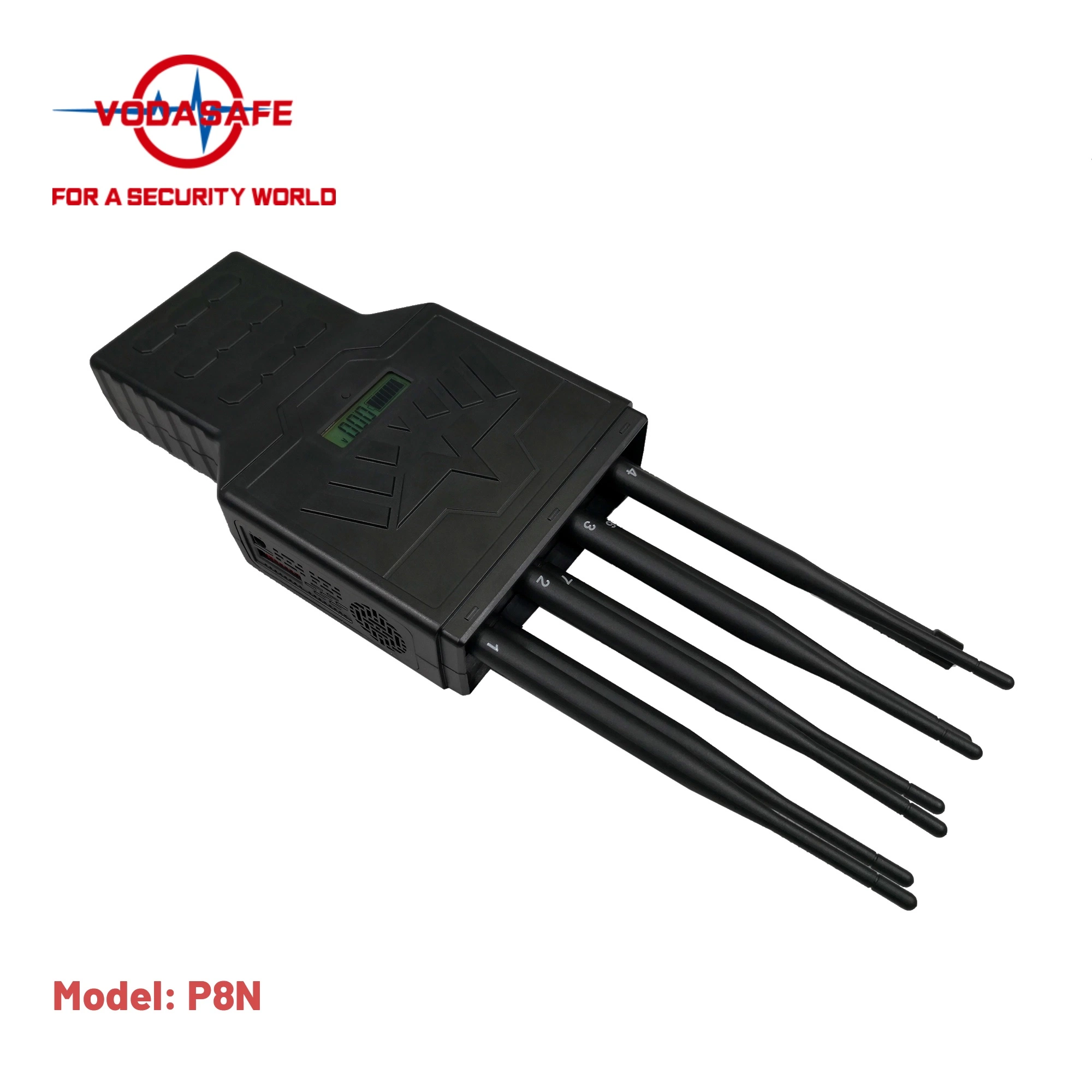 Tragbarer High-Power Signal Jammer für 3G/4G/GPS/Lojack/WiFi/Bluetooth-Störsignale bis zu 30meter