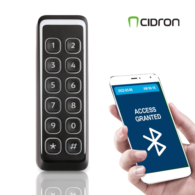 No toque el control de acceso Lector 125kHz 13.56MHz de frecuencia dual de proximidad RFID BLE NFC QR Code Reader