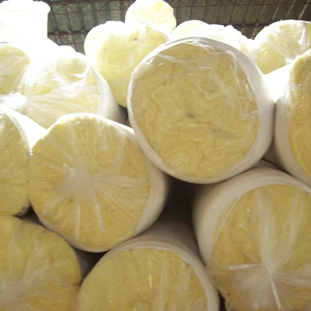 Glass Wool Blanket Thermal Insulation Material for Steel Structure Buildings