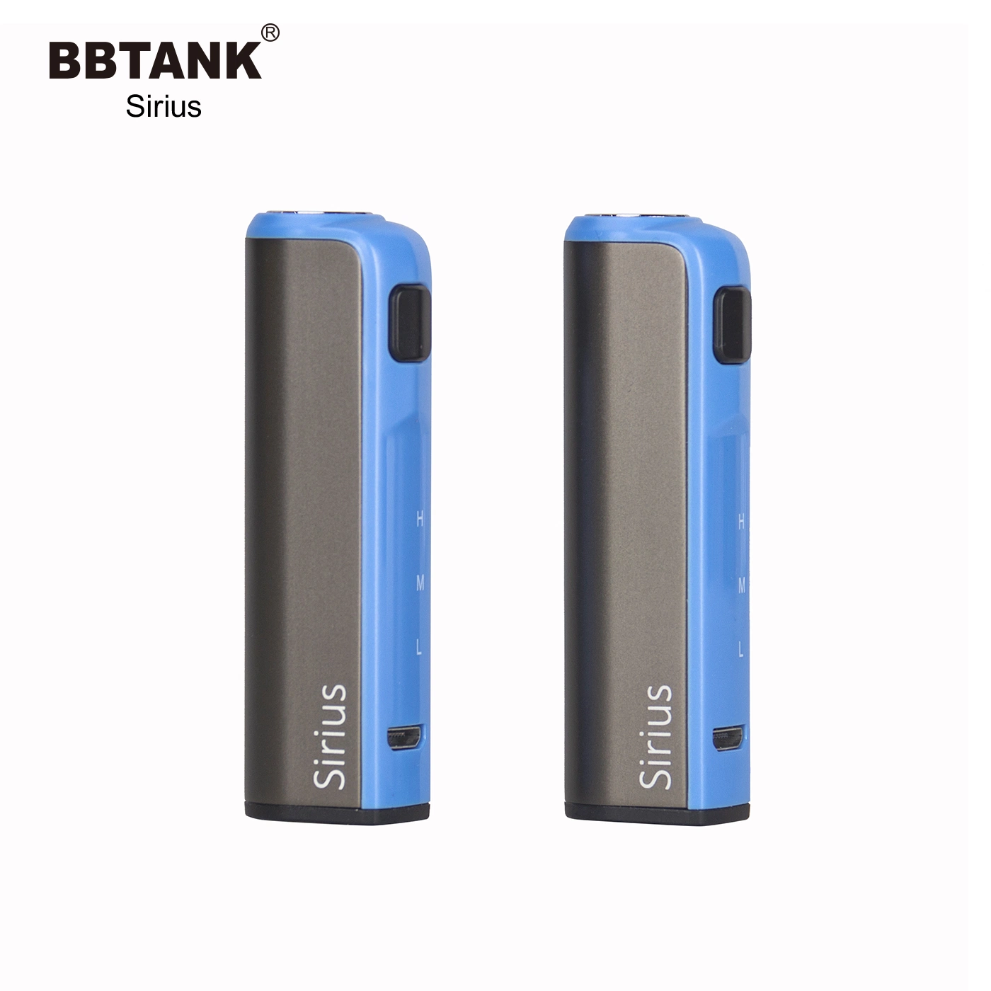 Palm Größe 650 mAh laden Vape Pen Bbtank Sirius 510 Vape Akku 650 mAh Akku