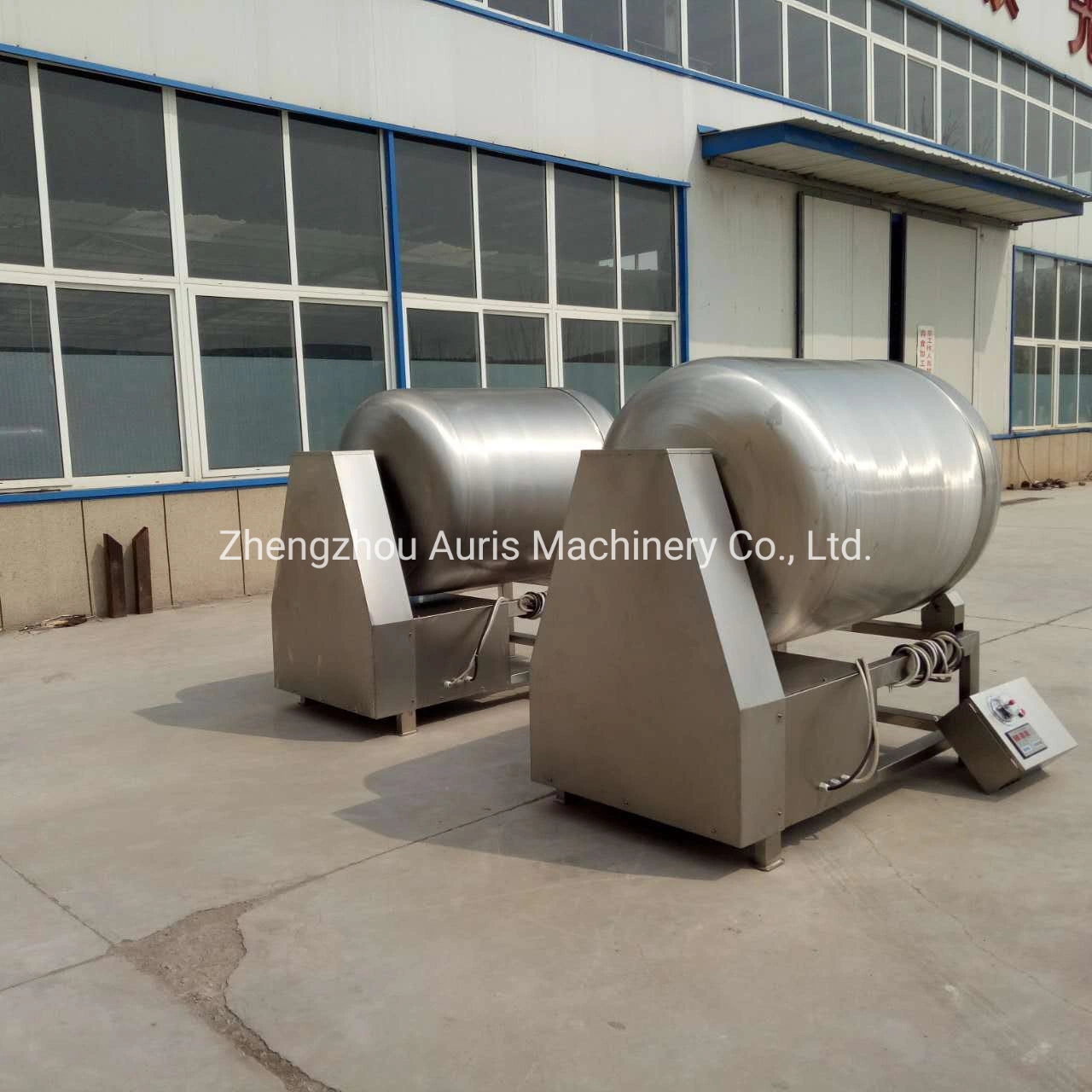 50kg/Pot Stainless Steel Meat Vacuum Roll Kneading Tumbler Machine Meat Sausage Processing Machine Meat Vegetables Roller Machine