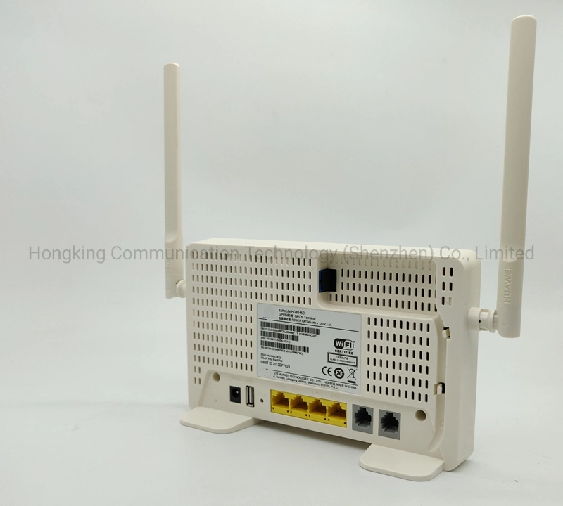 Hg8245c FTTH Fiber Optic Equipment Modem Optical Network Unit Epon Gpon 1ge+3fe+2tel+WiFi+USB ONU Ont