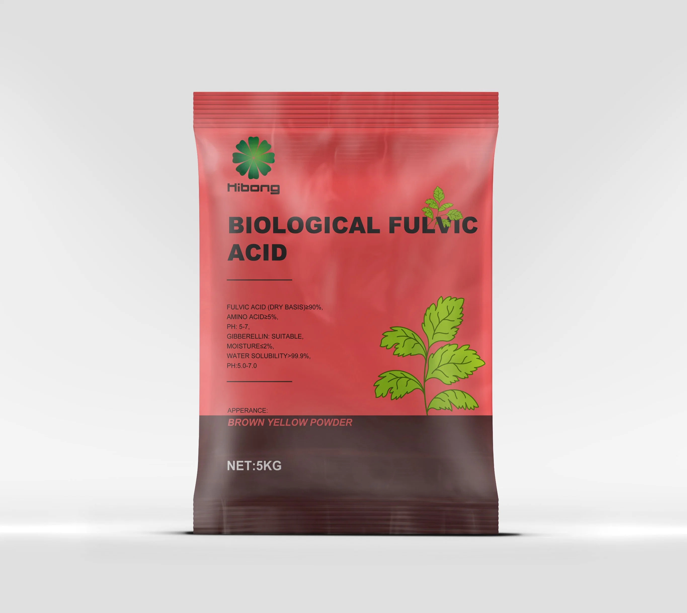 Fertilizante orgánico de las Materias Primas Fulvic Acid