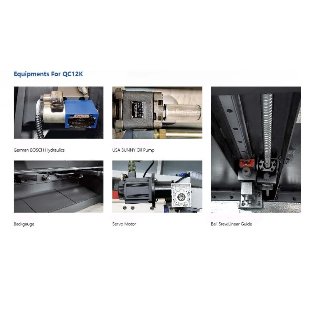 QC12y Series, Hydraulic Swing Beam Shear/QC12K Series, CNC Swing Beam Shear, CNC Machine