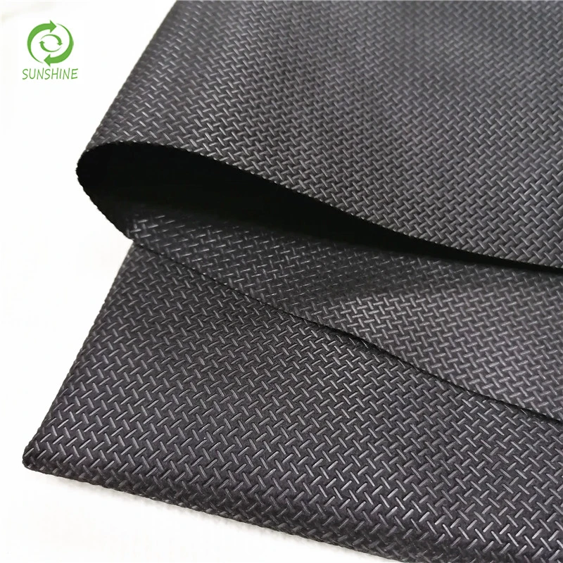 Hot Sale 100GSM Recycled Nylon Nonwoven Fabric 100% Nylon Cross Cambrelle Fabric New Design Shoes Materials