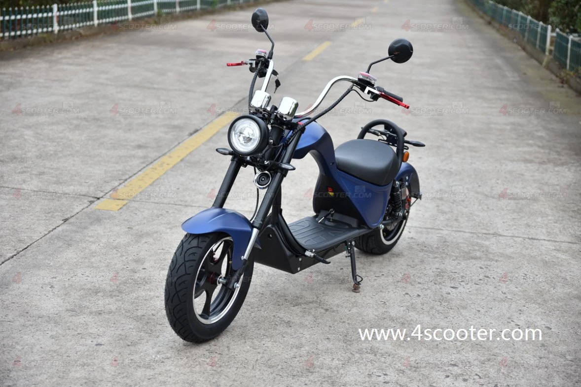 2000W EEC Approved Cobra City Coco Fat Tire Adult 72V Electric Scooter