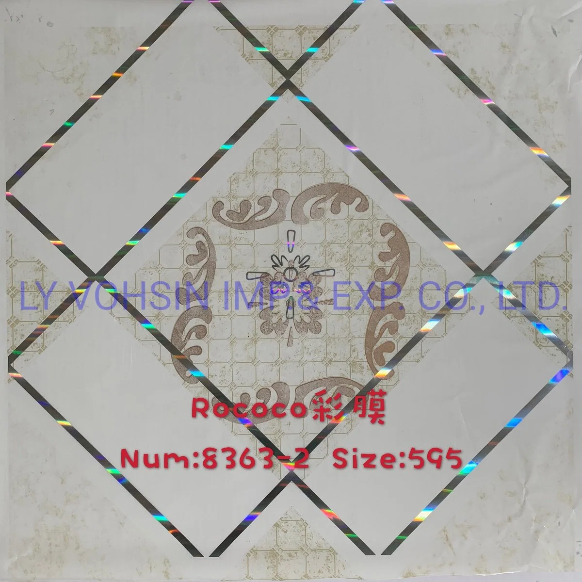 100% Fire Proof New Fashion House Decoration PVC Panel Building Materials