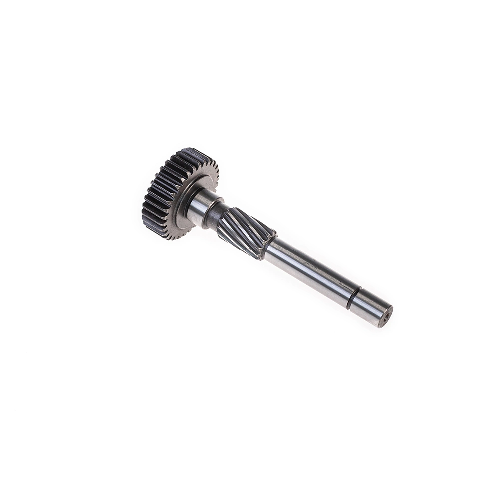 Precision CNC Machining Stainless Steel Spiral Gear Shaft