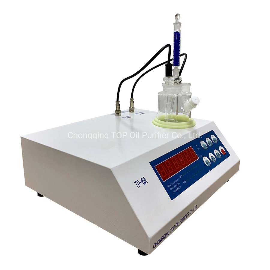 ASTM D6304 D1533 Digital Coulometric Titration Karl Fischer Moisture Analyzer