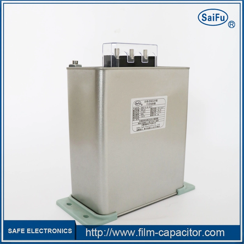 Bsmj 0.4kv 5kvar Low Voltage Power Capacitor Self-Healing Shunt Capacitor Three-Phase