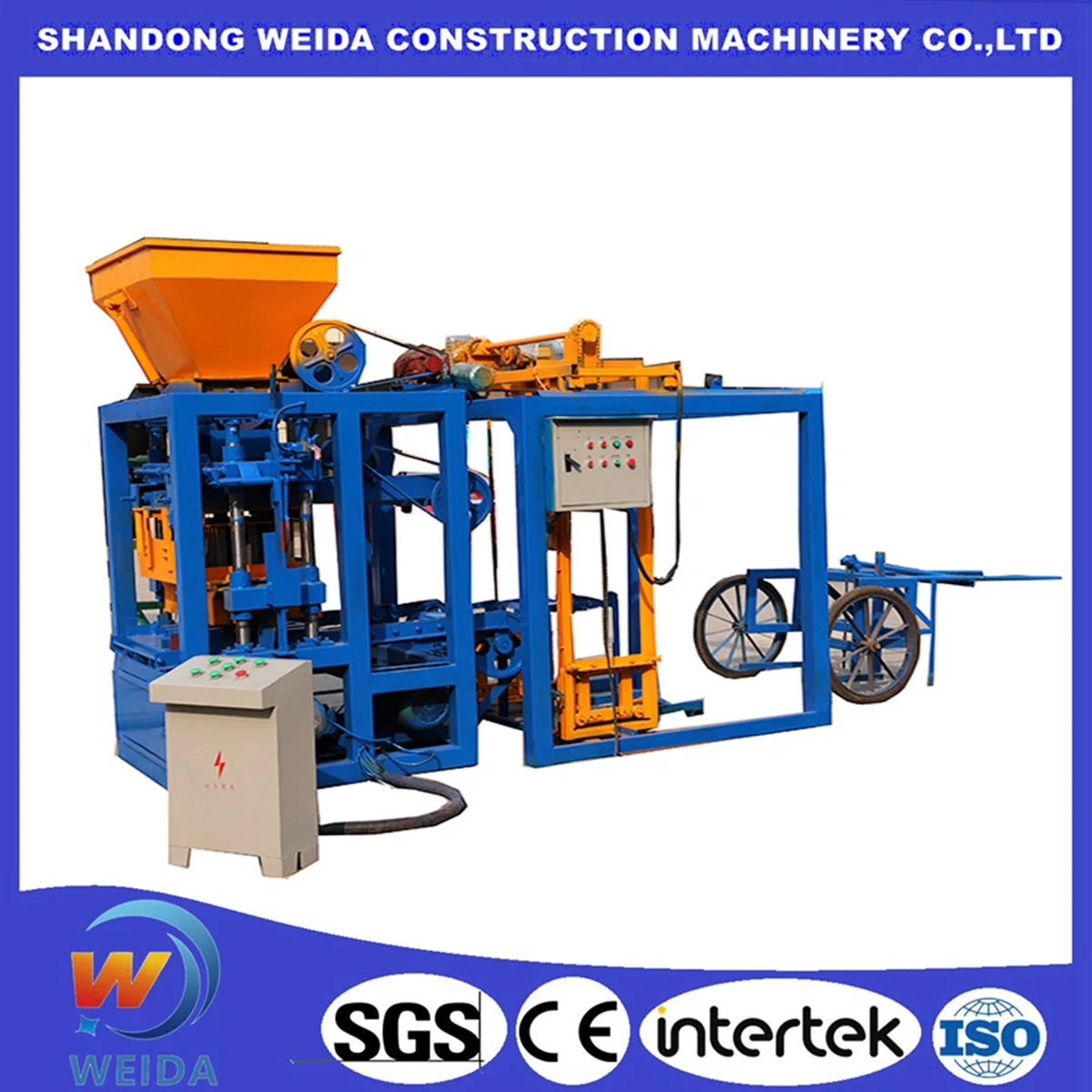 Small Investment Paving Stone Concrete Hollow Gal Blocks Making Machine Price