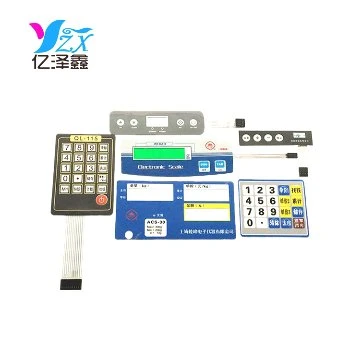 Membrane Switch Printing Machine Epoxy Coating Membrane Keyboard