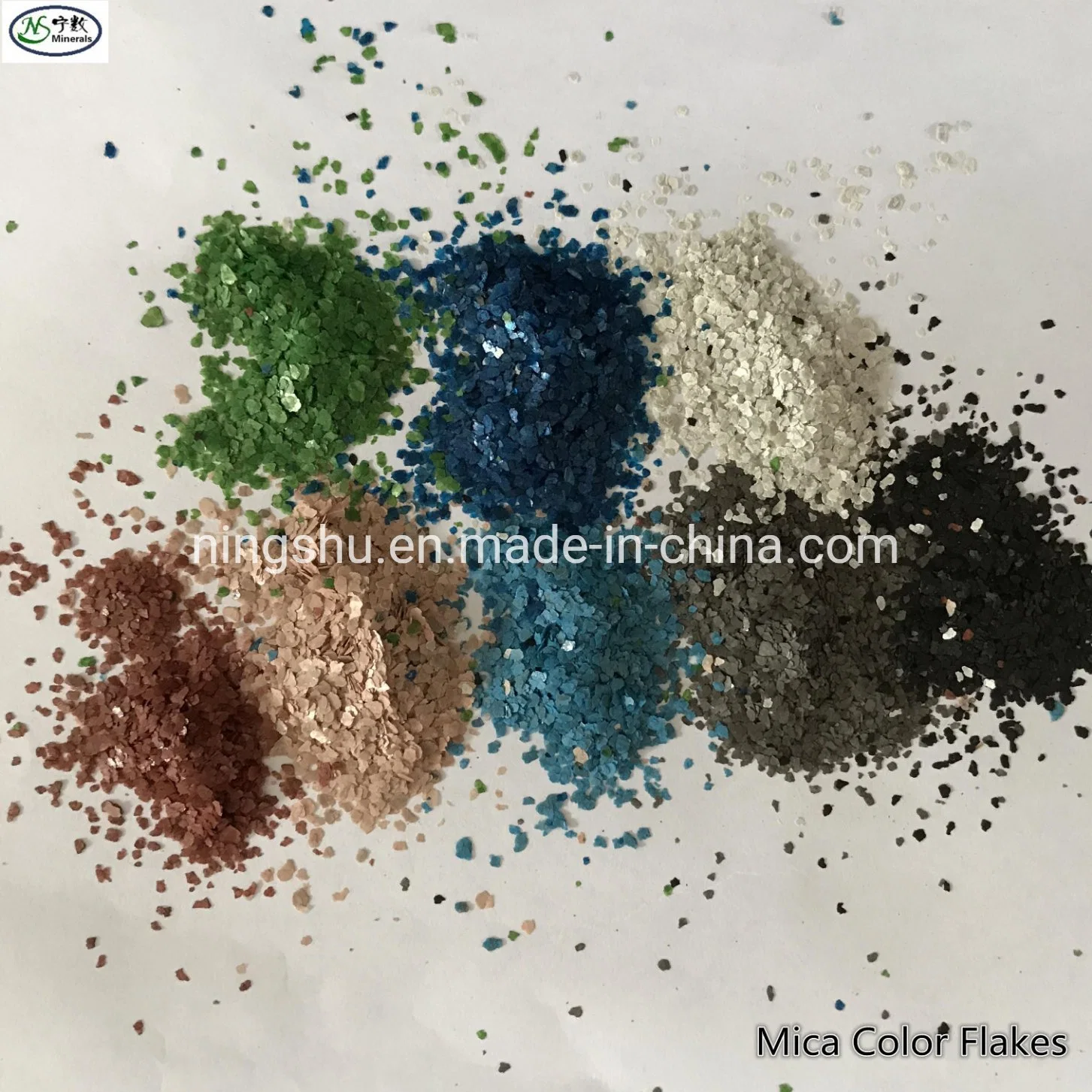 Shamrock Green Mica Flakes for Epoxy Arts, Counter Tops, Bowls, Cups