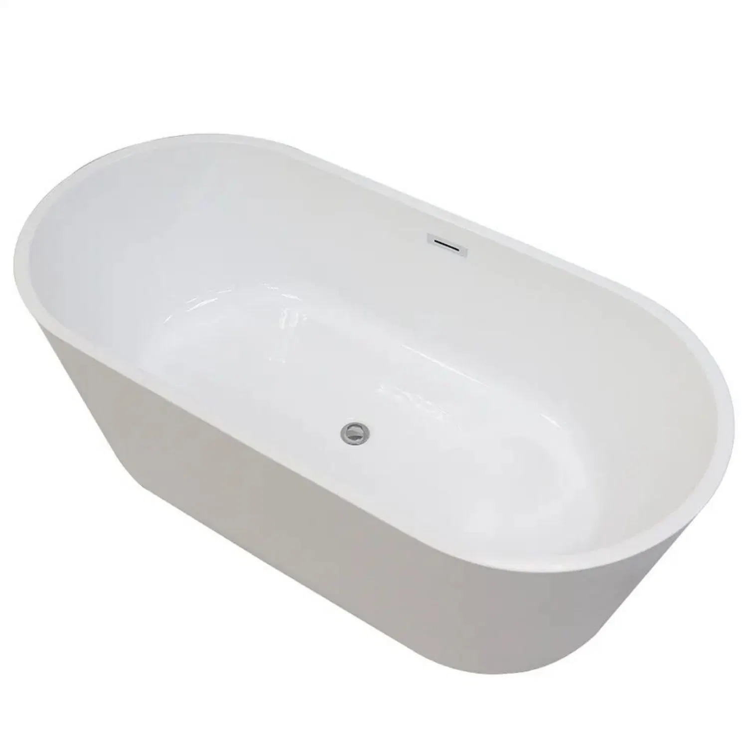 CE-Zulassung billig Acryl flache Badewanne Freizeit Badezimmer Ecke Freistehende Badewanne mit Aprensilenrock und Nische für Erwachsene