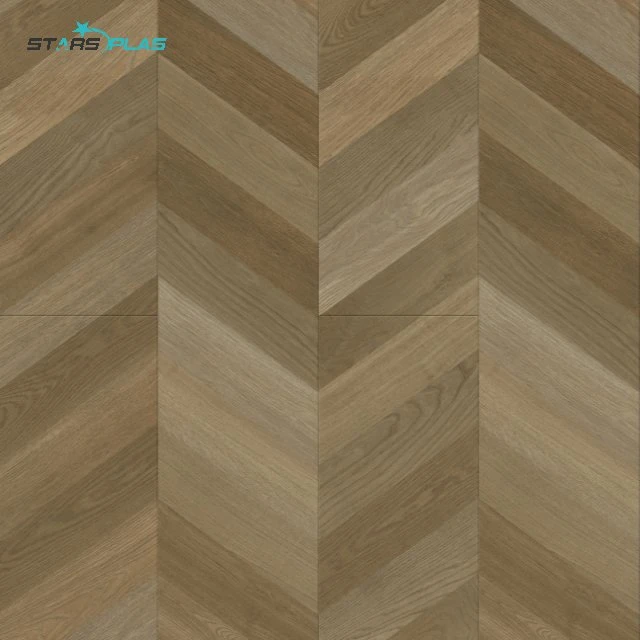 Starsplas WPC Flooring Waterproof Flooring Herringbone Flooring Popular Items for Outdoor Decoration