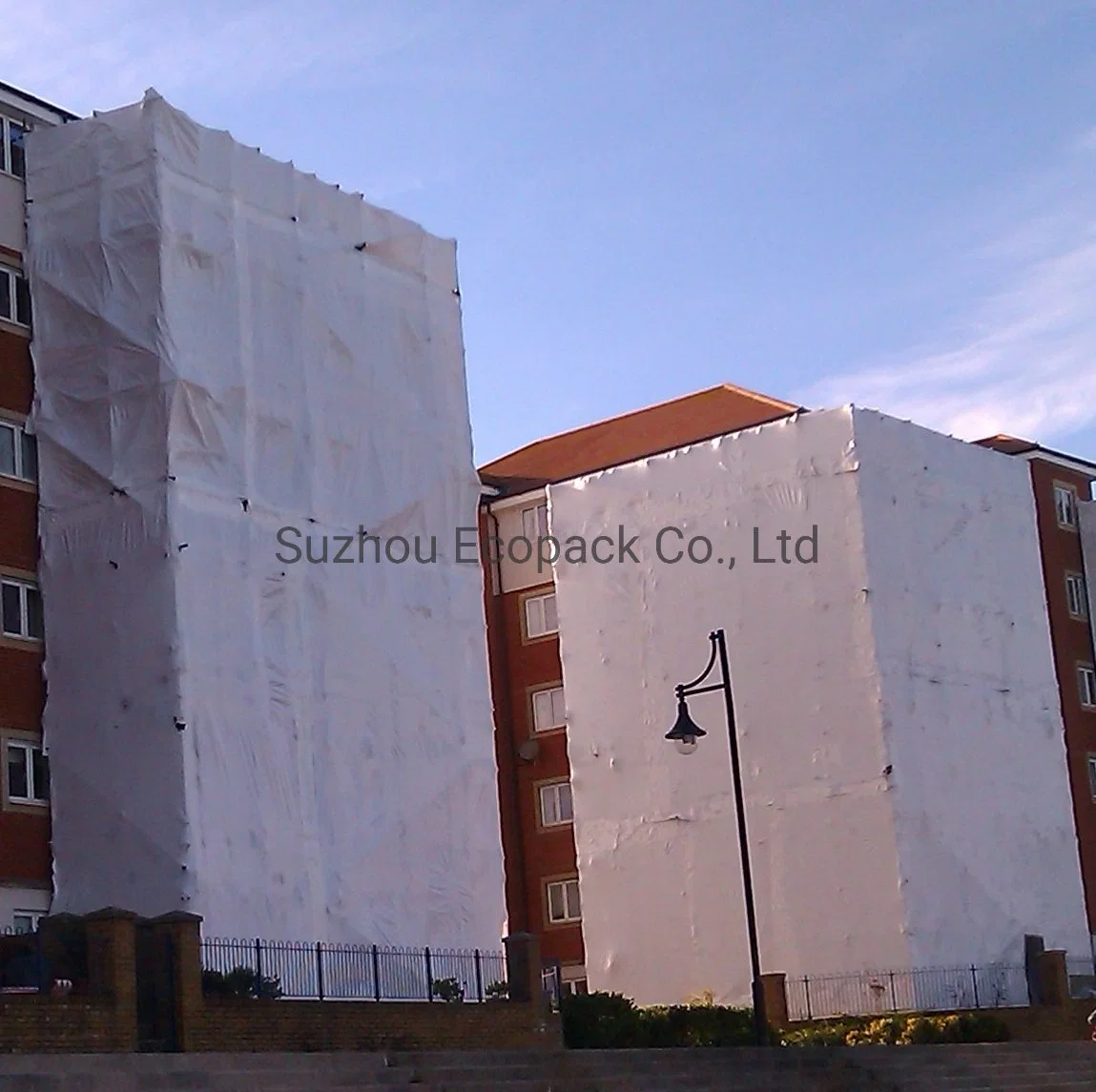 Disaster Restoration Shrink Wrap Film for Roof