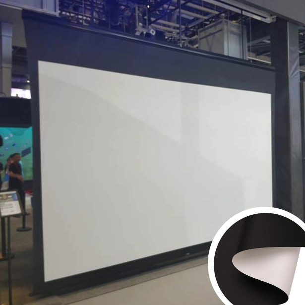 0.38mm Super Flat Projection Fabric Projection Screen Fabric for Manual Screen