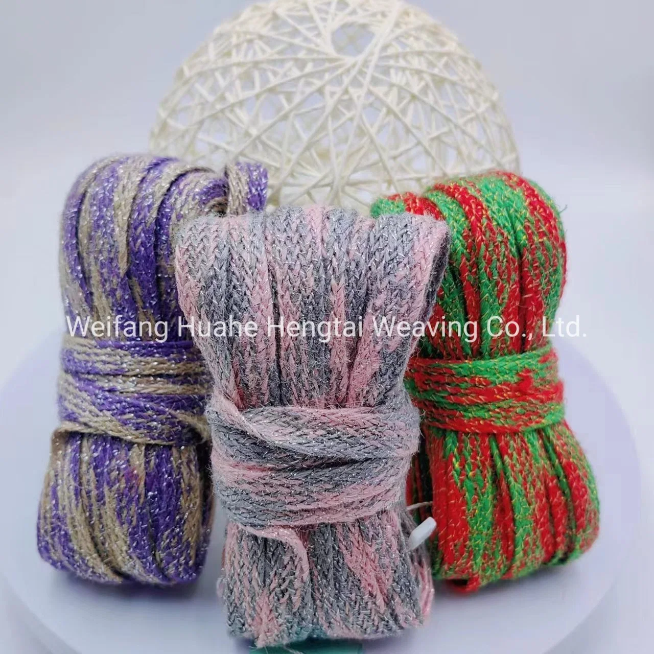 Wholesale/Supplier of Chinese Style Woven Ribbons, Silk and Jute Weaving