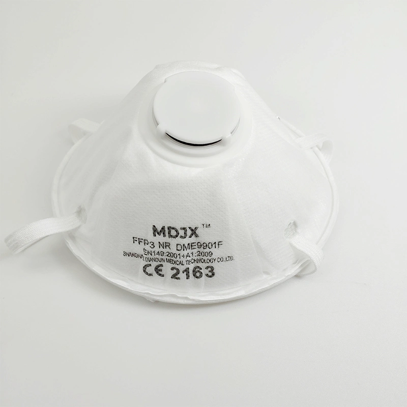 Nmsafety En149 CE Approved Cup Type Head-Loop Protective FFP3 Face Mask