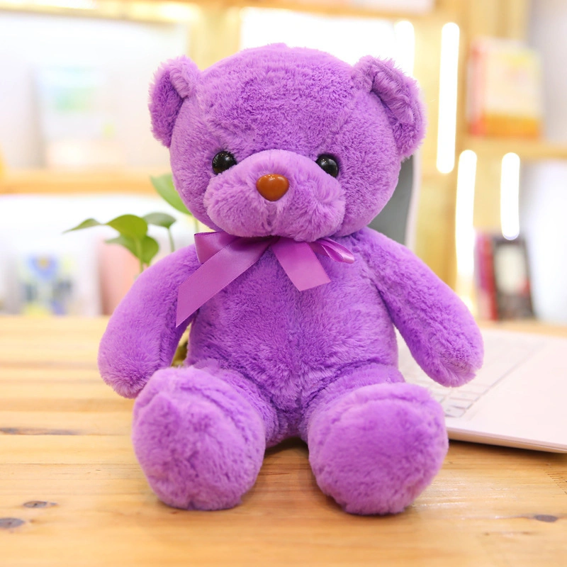 Passen Sie Verschiedene Farben Plüsch Spielzeug Plüsch Tier Custom Teddybär Plüsch Stofftier für Babygeschenke