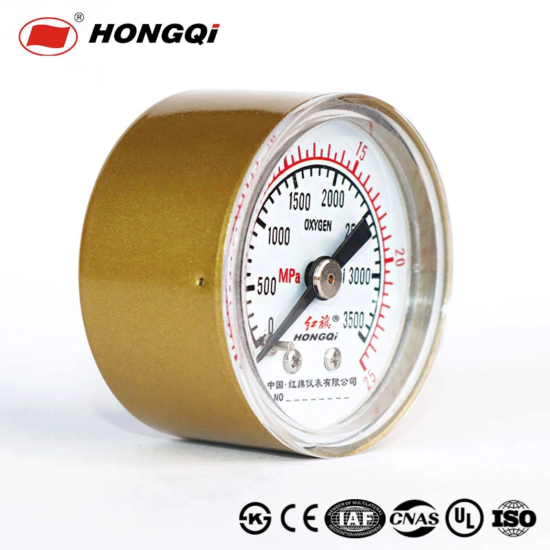 Hongqi Export Standard Oxygen Pressure Gauge