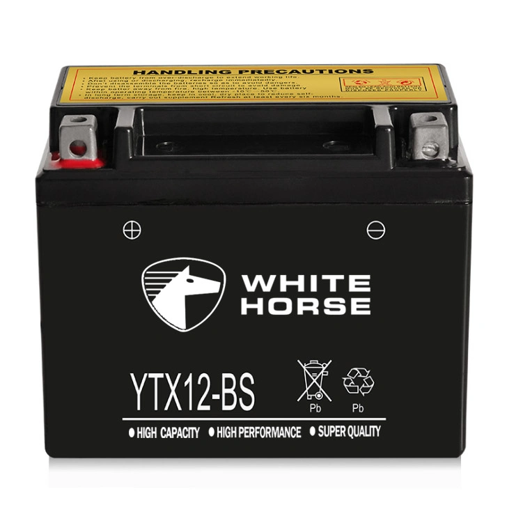 Ytx12 12V 12Ah precio de fábrica de motocicletas de la batería recargable de estándar de Japón