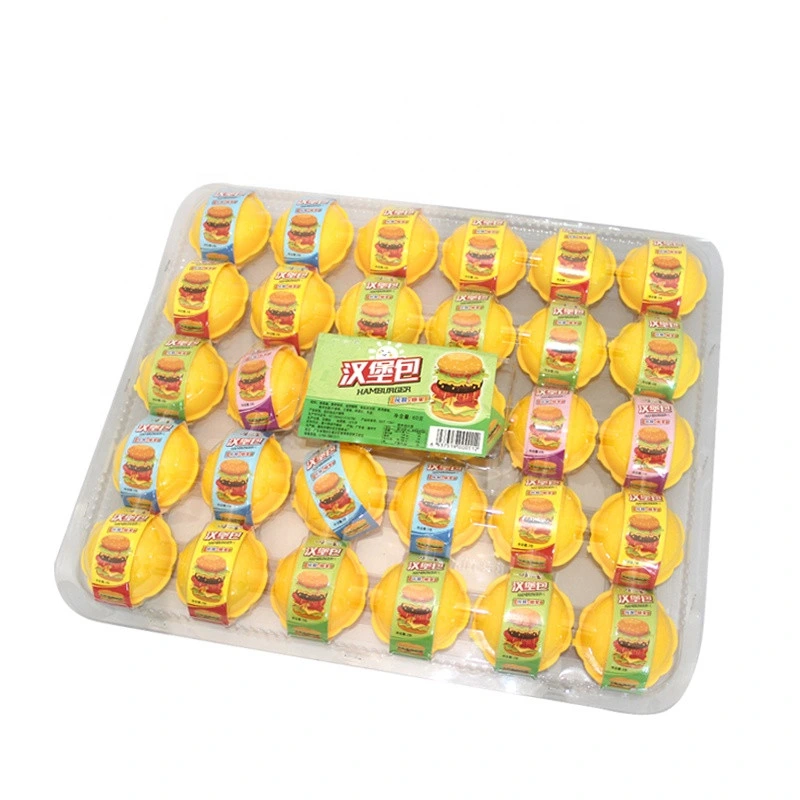 Factory Wholesale/Supplier Halal Fruit Flavor Hamburger Instant Food